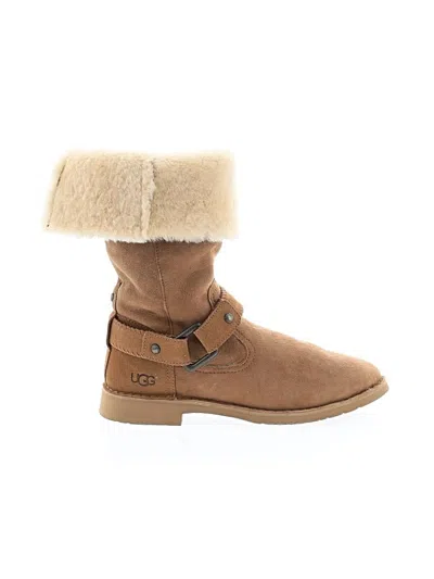 Pre-owned Ugg Boots In Tan