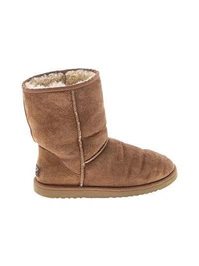 Pre-owned Ugg Boots In Tan