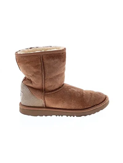 Pre-owned Ugg Kids' Boots In Tan