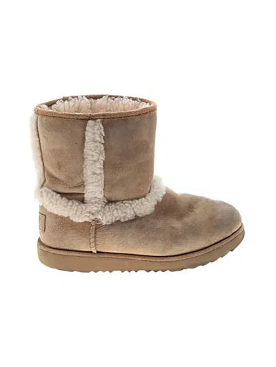 Pre-owned Ugg Kids' Boots In Tan