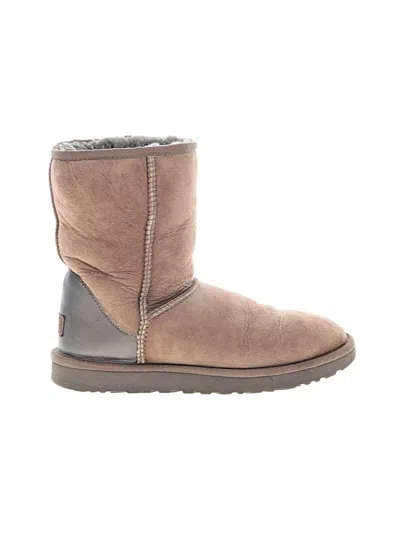 Pre-owned Ugg Boots In Tan