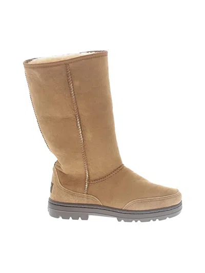 Pre-owned Ugg Boots In Tan