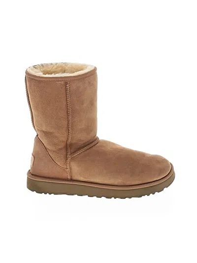 Pre-owned Ugg Boots In Tan