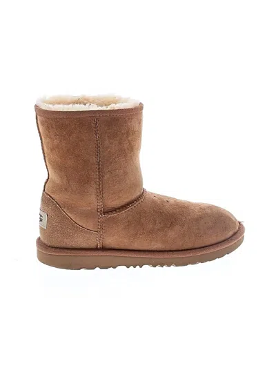 Pre-owned Ugg Boots In Tan