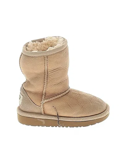 Pre-owned Ugg Kids' Boots In Tan