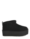 Ugg Classic Ultra Mini Platform Ankle Boots In Multi