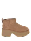 Ugg Brown 'ultra Mini New Heights' Boots