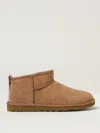 Ugg Mini Brown Suede Boots In Brown
