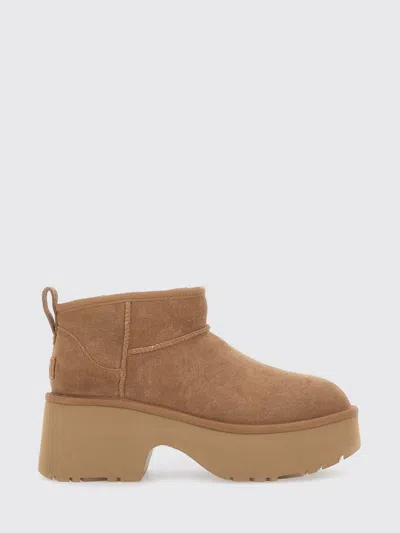 Ugg Boots  Woman Color Beige In Brown