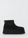 Ugg Classic Mini Dipper Ankle Boots In Black