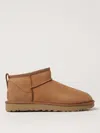 Ugg Classic Ultra Mini Ankle Boots In Brown