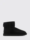 Ugg Classic Ultra Mini Suede Boots For Woman In Black