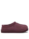 Ugg Bordeaux Leather Textile Loafers In Multi