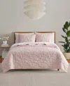 Ugg Botanical Pattern 2-pc. Quilt Set, Twin/twin Xl In Pink