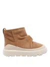 Ugg Heritage Utility Suede Platform Boots In Brown