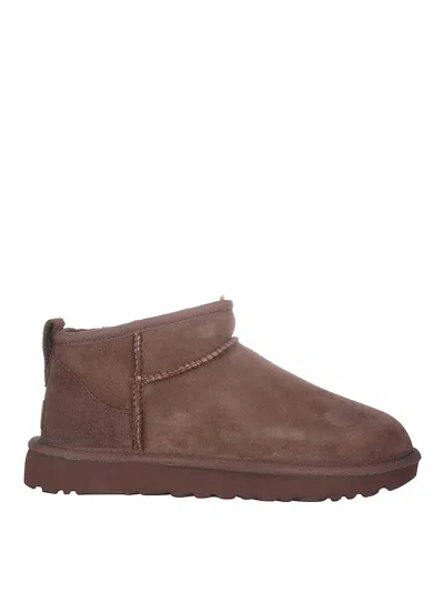 Ugg Ankle Boots In Marrón