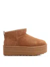Ugg Ultra Mini Platform Scarpe Basse Brown In Burgundy