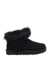 Ugg Classic Ultra Mini Chalet Booties In Black