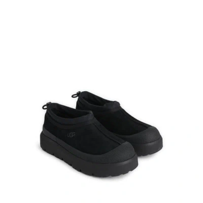 Ugg Tasman Weather Hybrid Slip-on Sneakers In Black