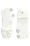 Ugg ® Bow Knit Gloves