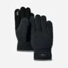 Ugg ®braid Glove In Black In Black