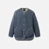 Ugg ®braid Jacket Polyester In Thb In Blue