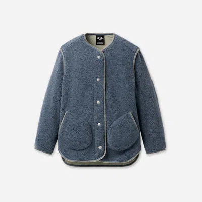 Ugg ®braid Jacket Polyester In Thb In Blue