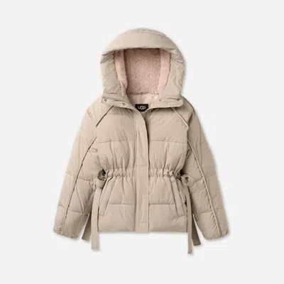 Ugg ®braid Puffer Jacket In Oyster In Neutral