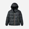 Ugg ®braid Puffer Jacket Nylon In Black In Black