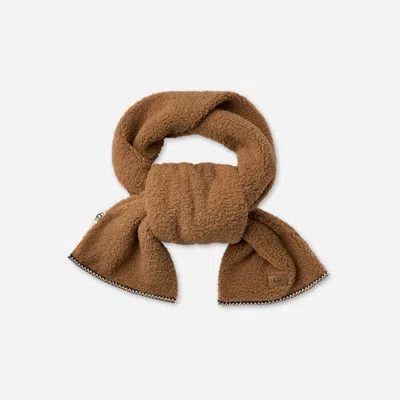 Ugg ®braid Scarf In Light Chestnut