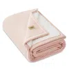 Ugg Braid Throw Blanket, 50 X 70 In Pink