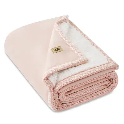 Ugg Braid Throw Blanket, 50 X 70 In Pink