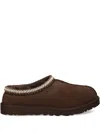 Ugg Braided-trim Slippers In Brown
