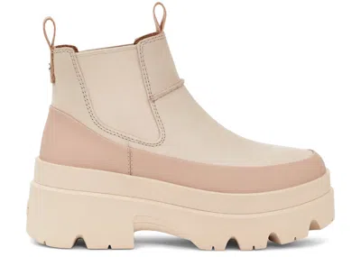 Pre-owned Ugg Brisbane Chelsea Boot (women's) Sneakers In Sea Salt