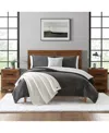 Ugg Brody Reversible 5-pc. Comforter Set, Twin/twin Xl In Charcoal