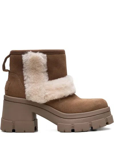 UGG BROOKLYN SUNBURST "CHESTNUT" BOOTS