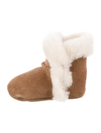 Pre-owned Ugg Babies' Brown Boots With Fur Lined Interior