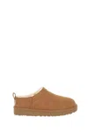 Ugg Sheepskin-lined Suede Ankle Boot In Brown