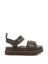 Ugg Brown Open-toe Sandals In Brown