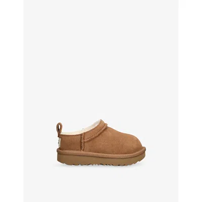 Ugg Brown Kids' Classic Micro Suede Boots Eur 25 /7.5 Uk In Multi