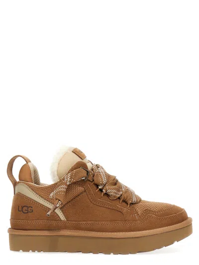 Ugg Brown Lace Up Sneakers