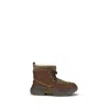 Ugg Ankle Boots With Round Toe And Pull Tab In Brown