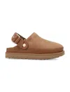 Ugg 25mm W Goldenstar Villa Suede Mules In Brown