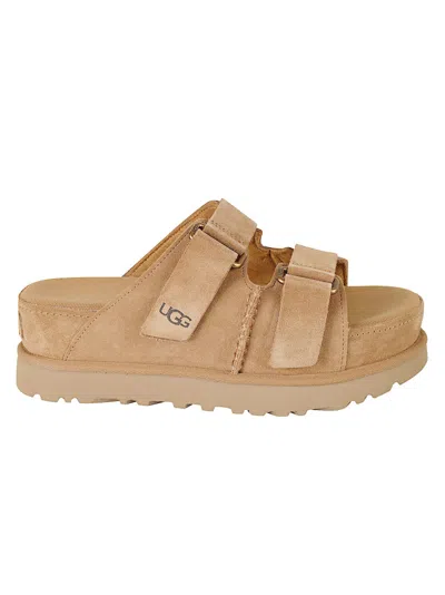 Ugg Brown Slip On Sandals