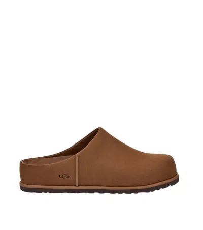 Ugg Brown Slip-on Slides
