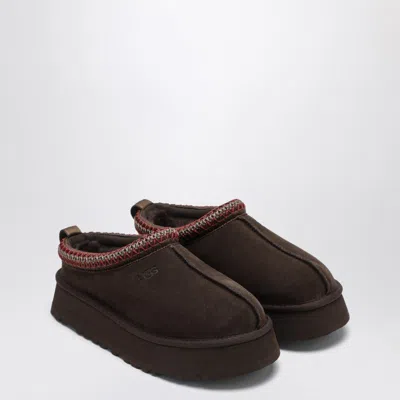 Ugg Brown Suede Tazz Slippers