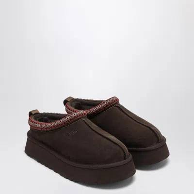 Ugg Brown Suede Tazz Slippers