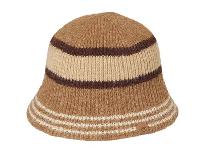 Ugg Brushed Bucket Hat Findings Chestnut Multi: Lg-xl In Brown