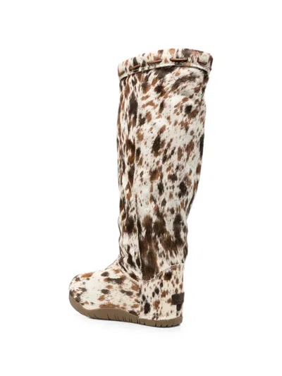 Ugg Bucked Lace-up Boots In White