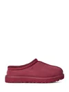 Ugg Bordeaux Mules With Almond Toe And Embroidery In Suede Woman In White